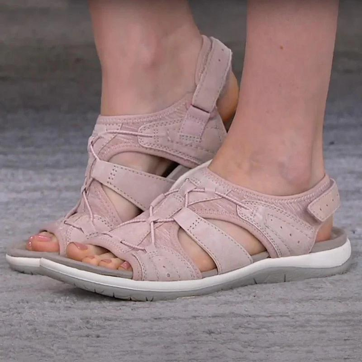 Aurevia | Women's Timeless Orthopedic Sandals-Metro Lane Plaza