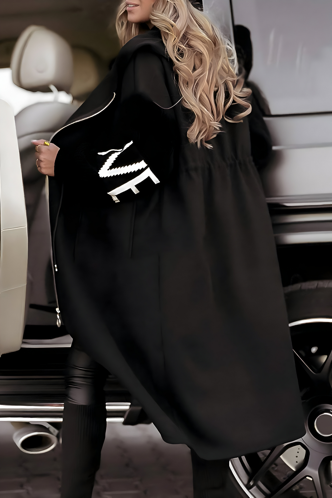 Women's Elegant Hooded Coat
