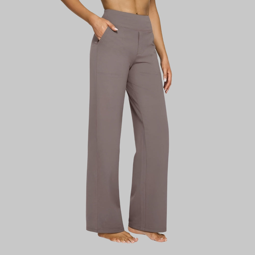Lia | Women's Comfortable Stretch Trousers with Soft Fabric-Metro Lane Plaza