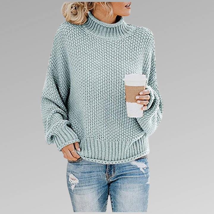 Women's Comfortable Timeless Knitted Sweater-Metro Lane Plaza