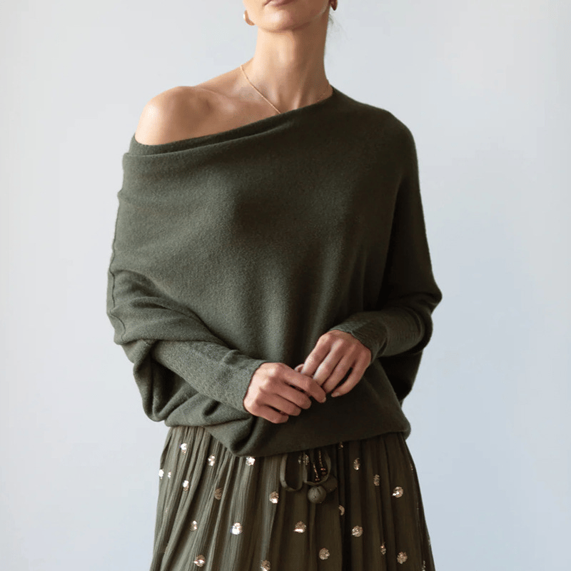 Women's Cozy Cashmere Sweater | Ideal for Winter Wear-Metro Lane Plaza