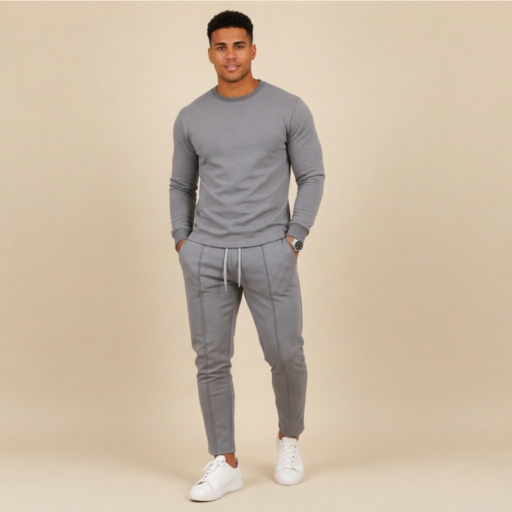 Marco | Men's Modern Relaxed Fit Casual Outfit-Metro Lane Plaza