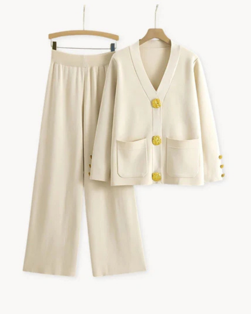 Aylah | Women's Luxury Knitwear Set-Metro Lane Plaza