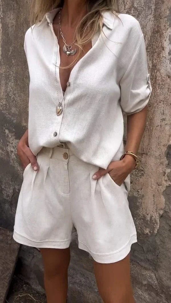 Olivia | Women's Breathable Summer Outfit-Metro Lane Plaza