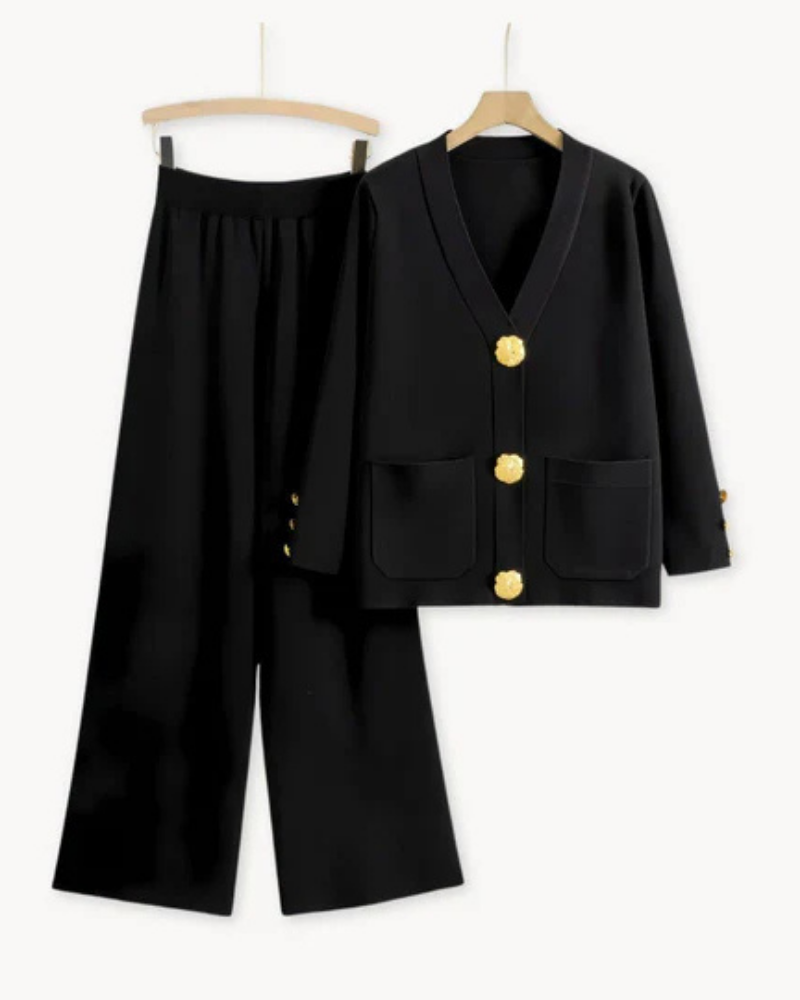 Aylah | Women's Luxury Knitwear Set-Metro Lane Plaza