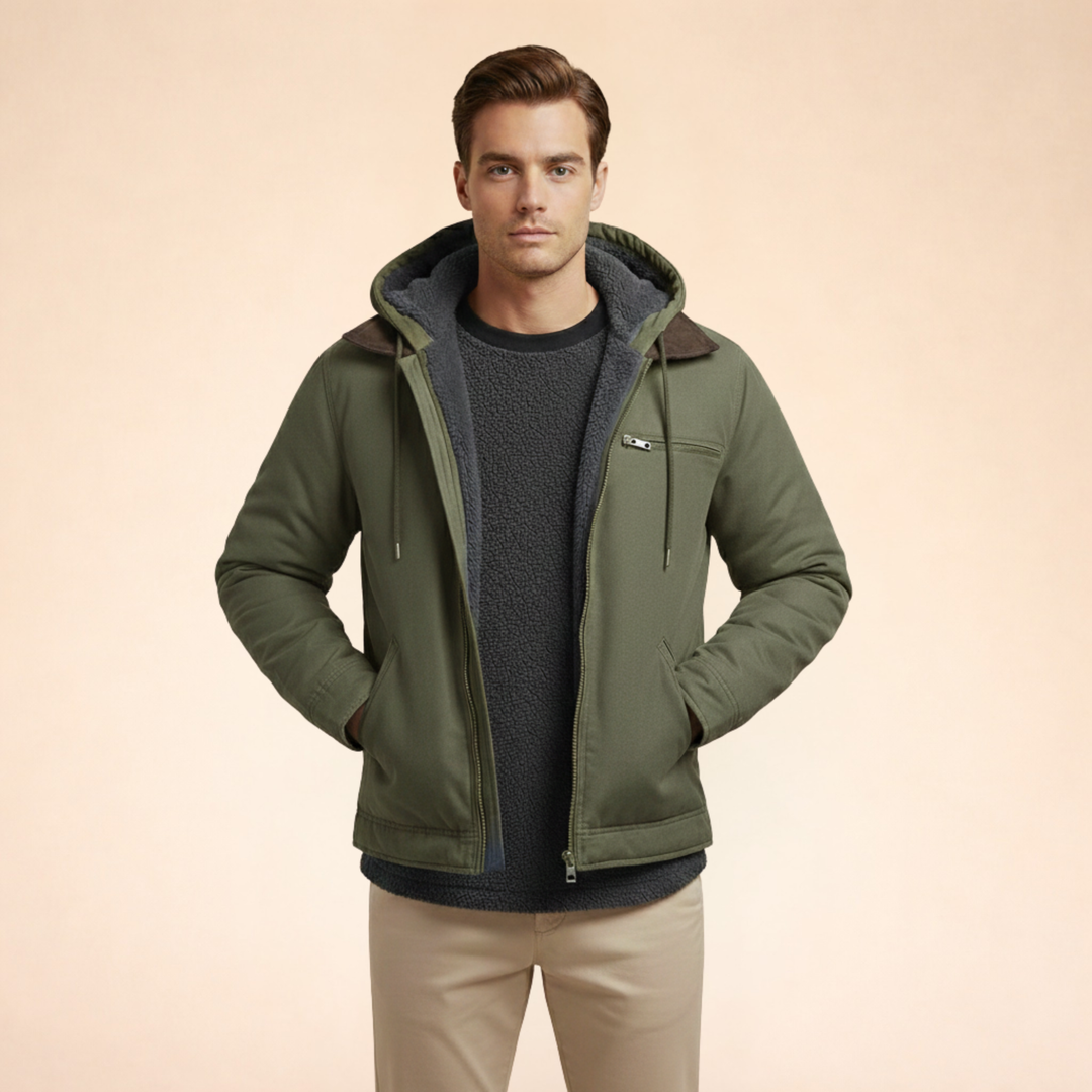 Christopher | Men's Comfortable Fit Modern Design Jacket-Metro Lane Plaza