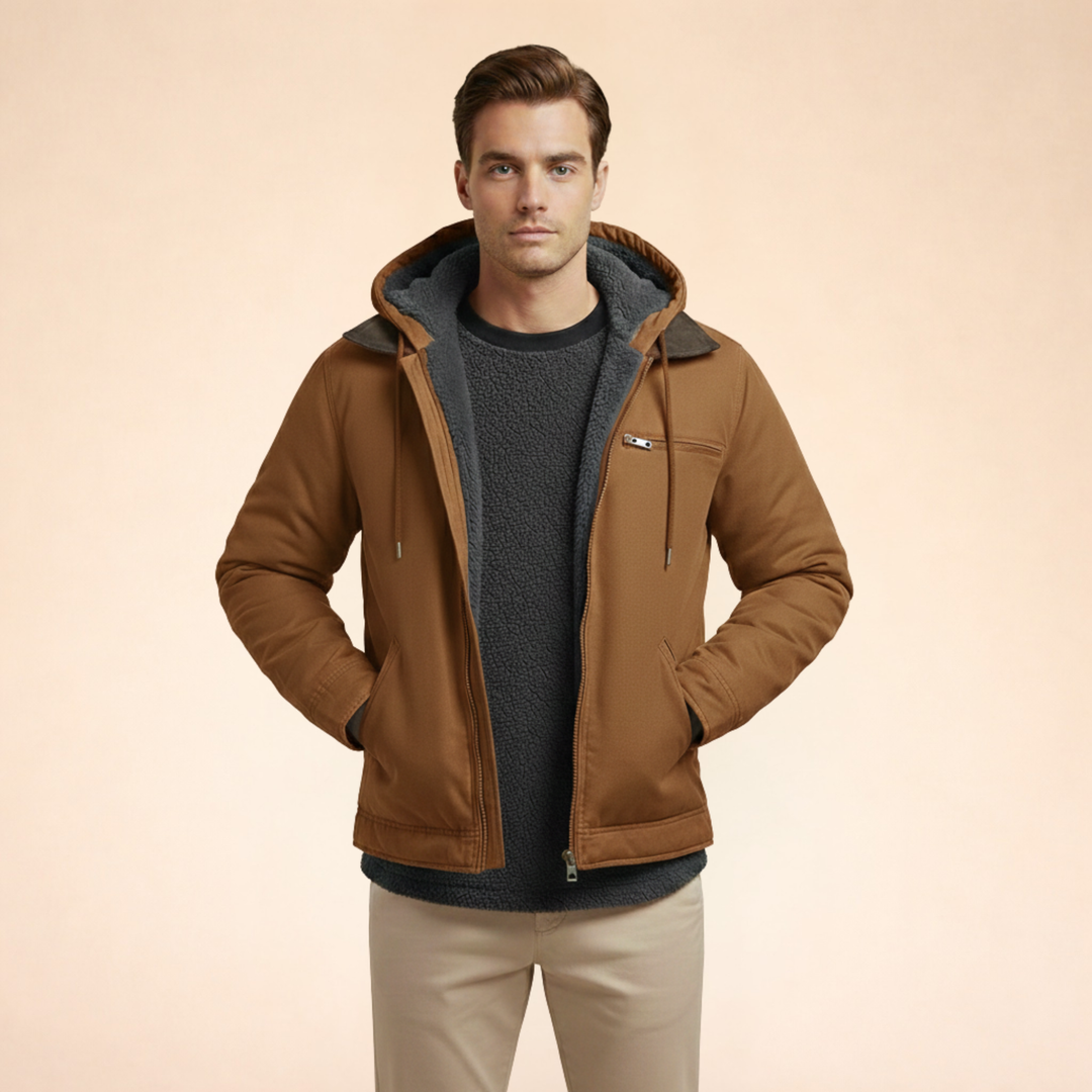 Christopher | Men's Comfortable Fit Modern Design Jacket-Metro Lane Plaza