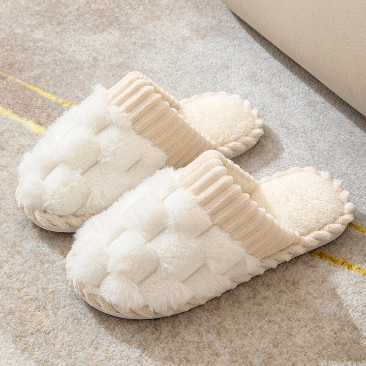 Nova | Women's Cozy Plush Slippers with Non-Slip Sole-Metro Lane Plaza