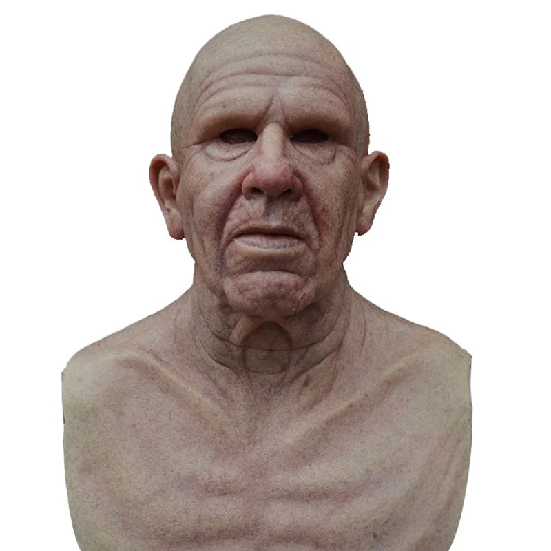 Masque intégral réaliste en latex pour cosplay et costumes d’Halloween