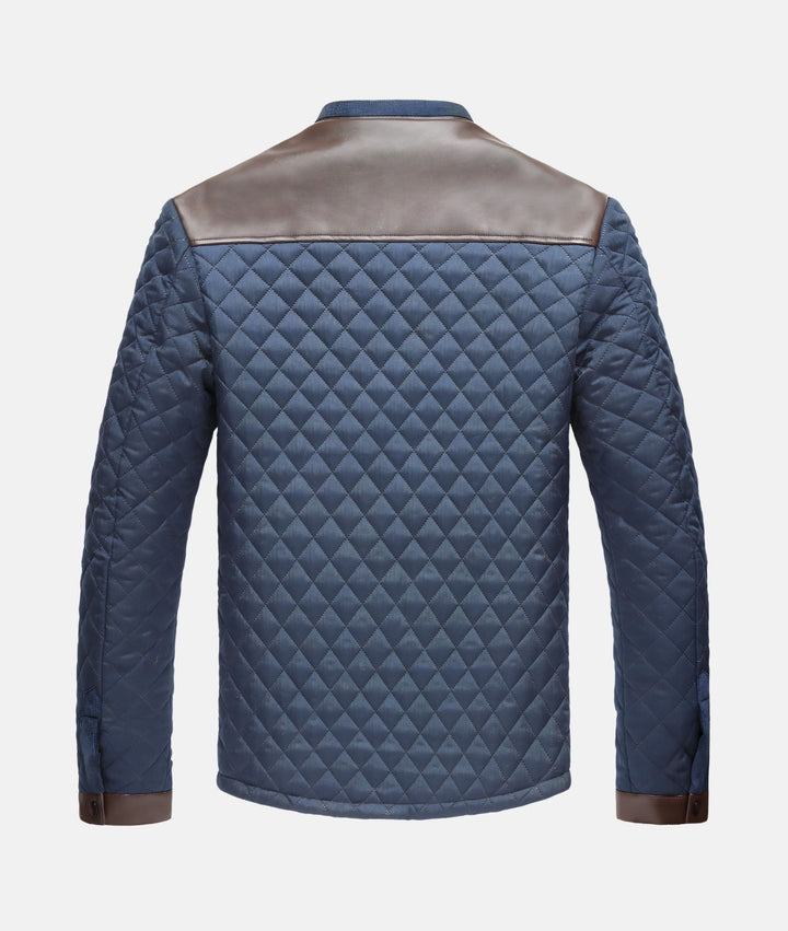 Veste matelassée boutonnée pour homme