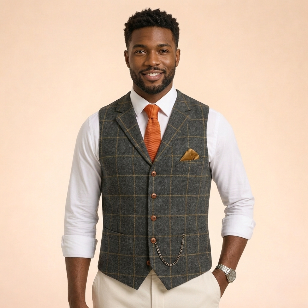Harrison | Stylish & Versatile Men's Vest-Metro Lane Plaza