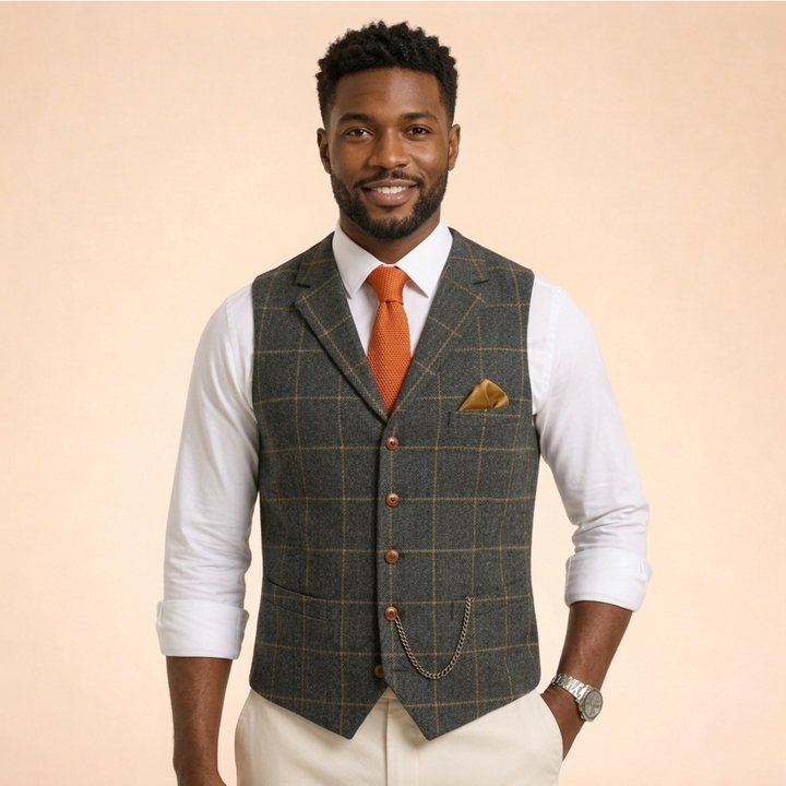 Harrison | Stylish & Versatile Men's Vest-Metro Lane Plaza
