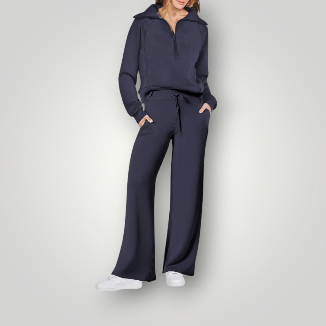 Marie | Women's Luxe Loungewear Set-Metro Lane Plaza