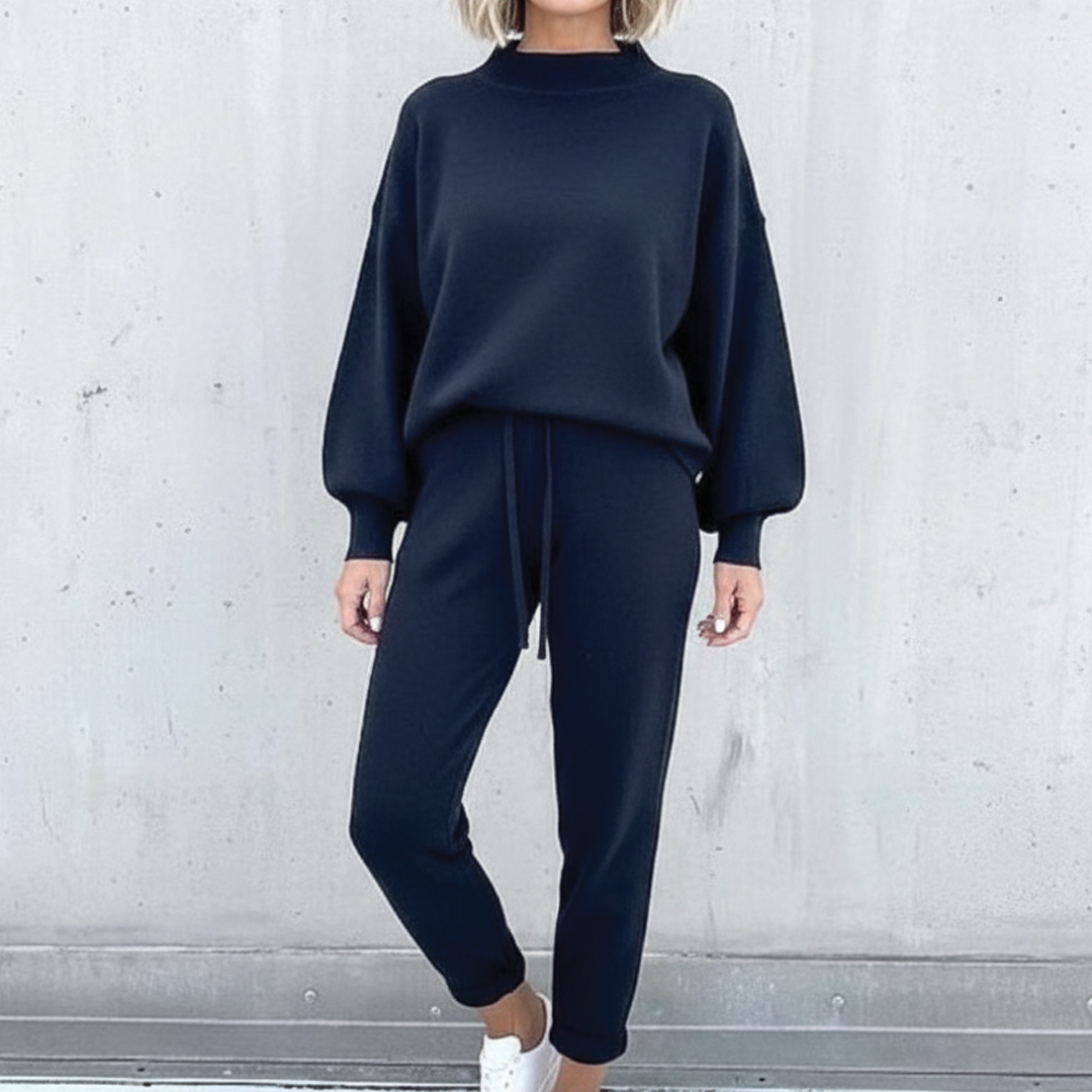 Abigail | Women's Two Piece Lounge Set for Comfort and Style-Metro Lane Plaza