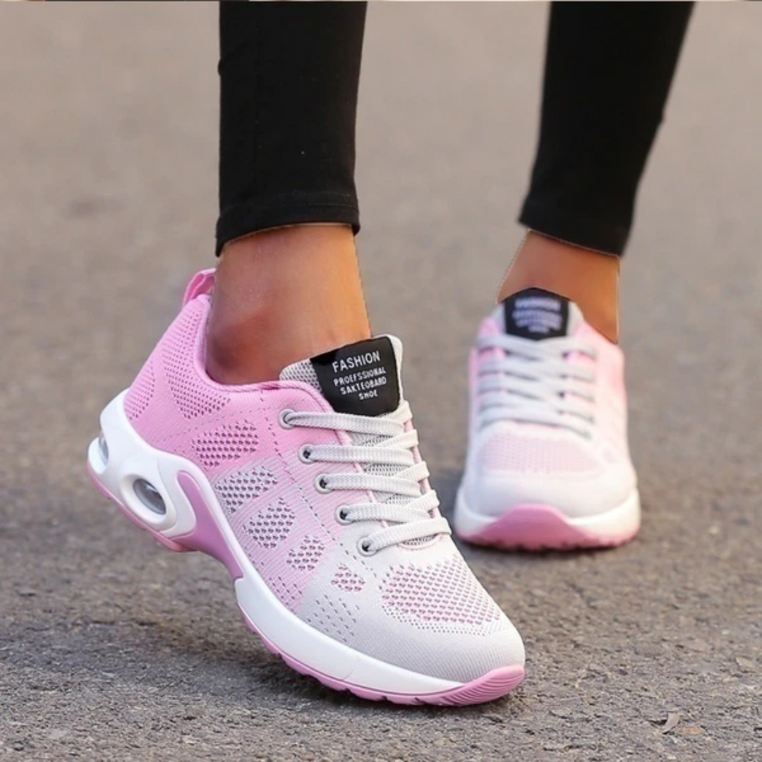 Sophia | Women's Lightweight Walking and Work Sneakers with Air Cushion-Metro Lane Plaza