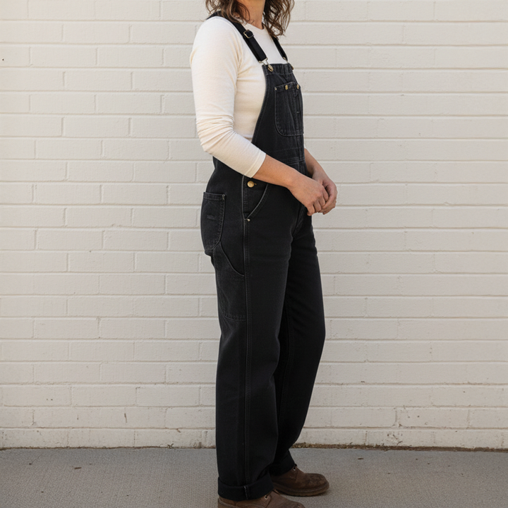 Carol | Women's Utility Bib Overalls-Metro Lane Plaza