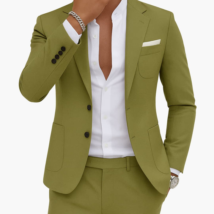 Men's Blazer and Pants Suit Set