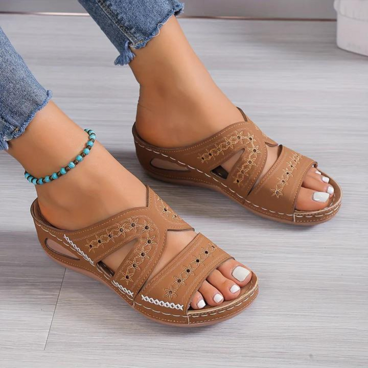 Soraya | Stylish Comfortable Orthopedic Sandals for Women-Metro Lane Plaza