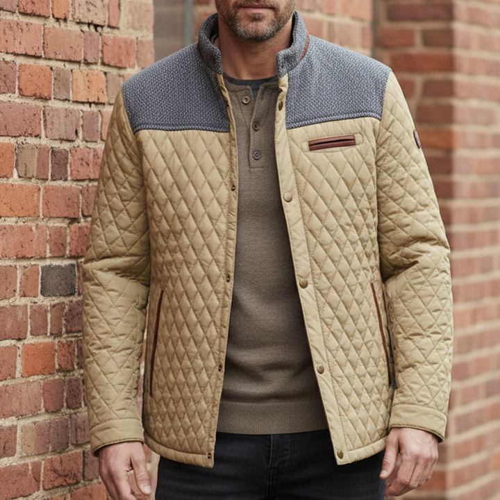 Gesteppte Herren-Freizeitjacke