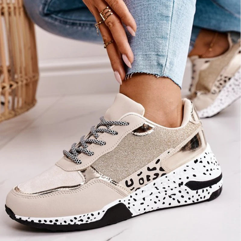 Babine | Women's Lightweight Platform Sneakers with Breathable Mesh-Metro Lane Plaza