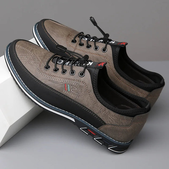 Men's Classic Low-Top Lace-Up Casual Shoes-Metro Lane Plaza