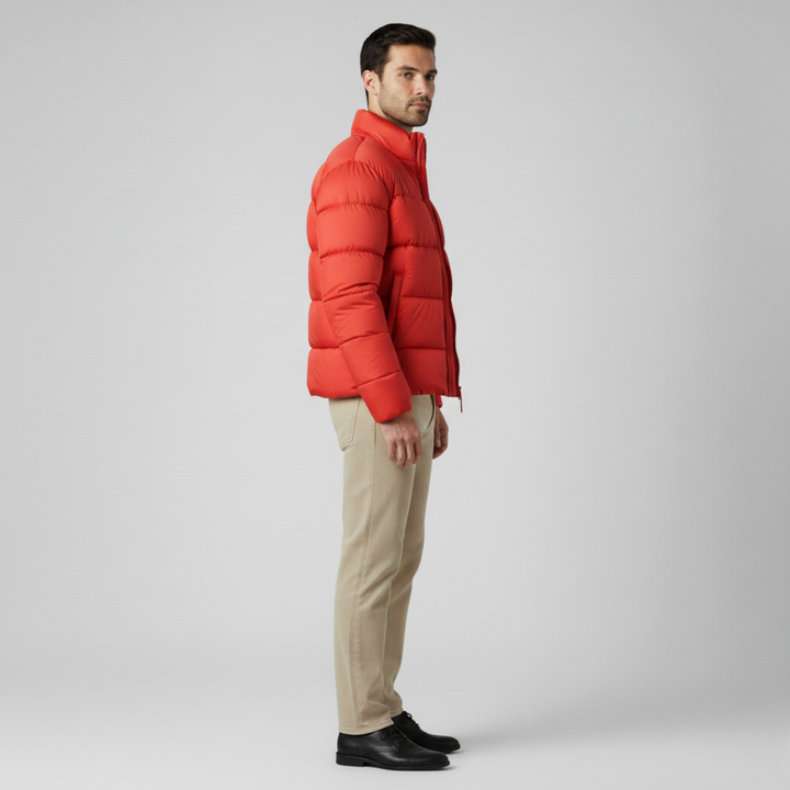 Logan | Men's Classic Puffer Jacket-Metro Lane Plaza