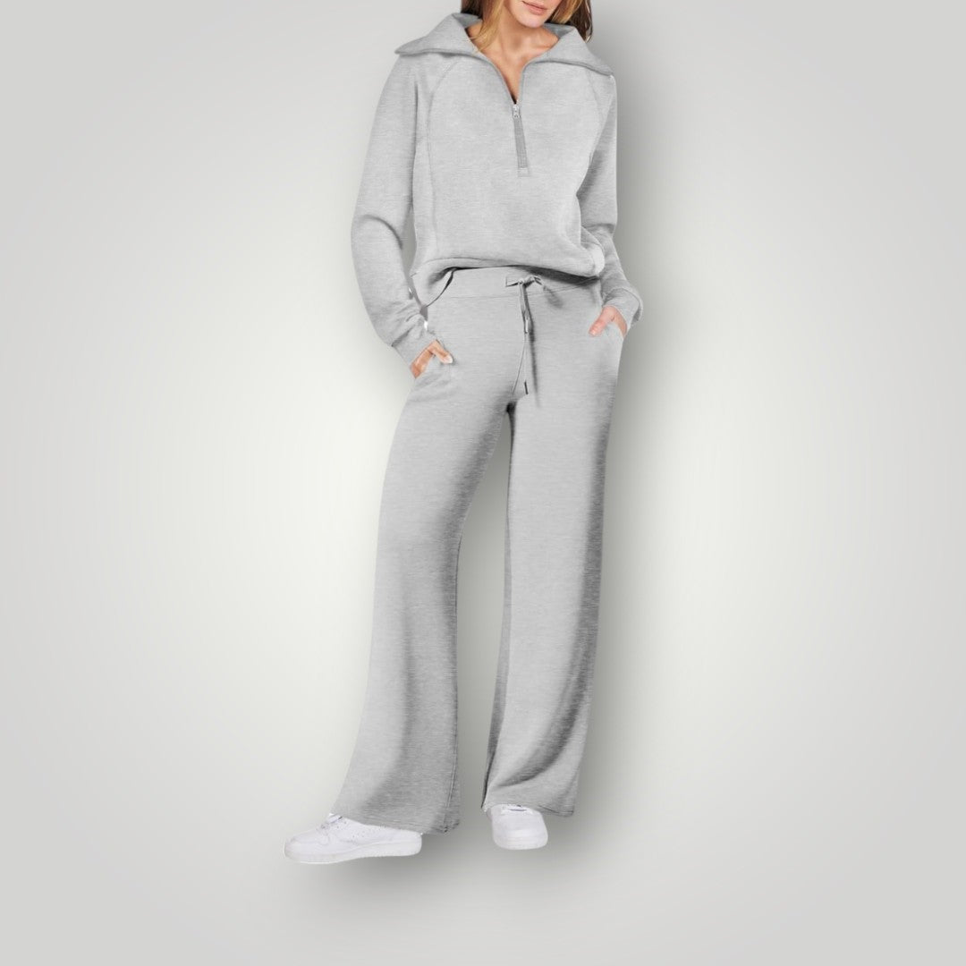 Marie | Women's Luxe Loungewear Set-Metro Lane Plaza