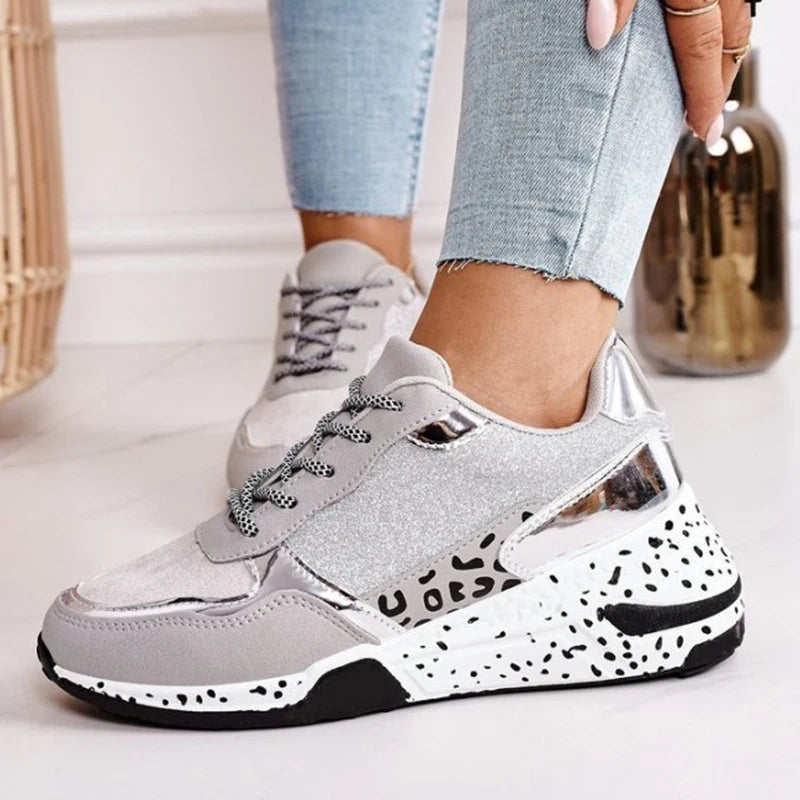 Babine | Women's Lightweight Platform Sneakers with Breathable Mesh-Metro Lane Plaza