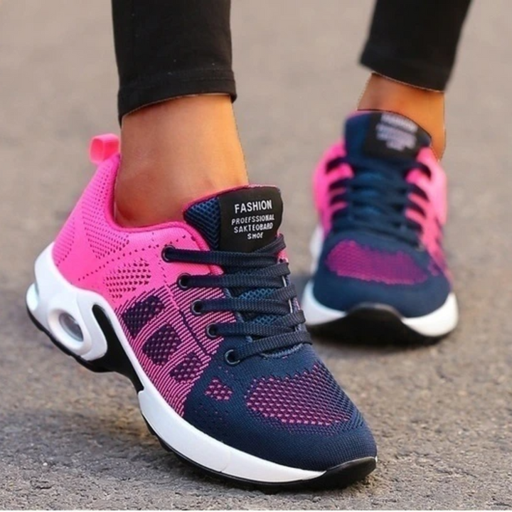 Sophia | Women's Lightweight Walking and Work Sneakers with Air Cushion-Metro Lane Plaza