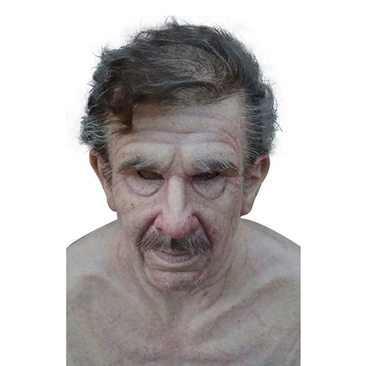 Masque intégral réaliste en latex pour cosplay et costumes d’Halloween