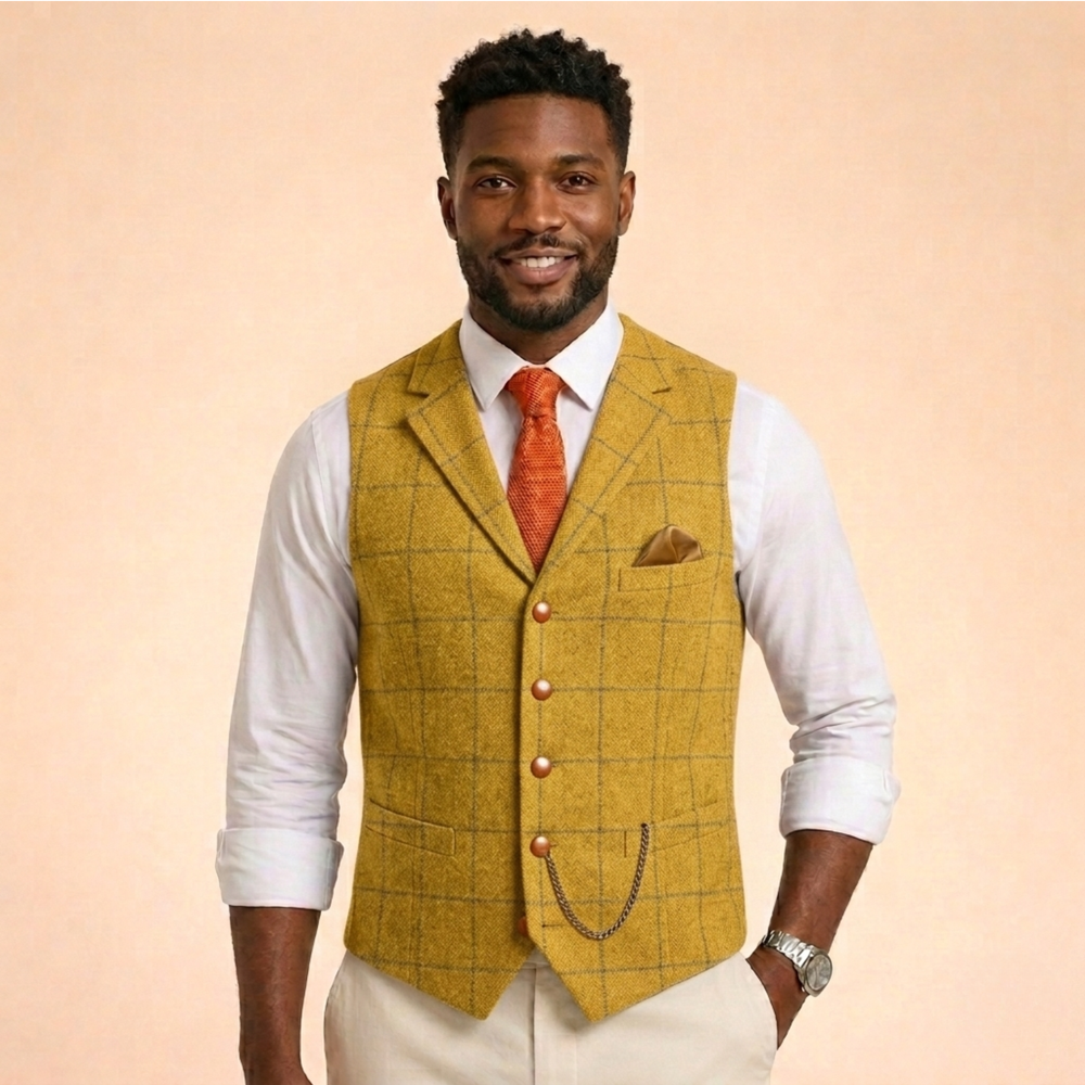Harrison | Stylish & Versatile Men's Vest-Metro Lane Plaza