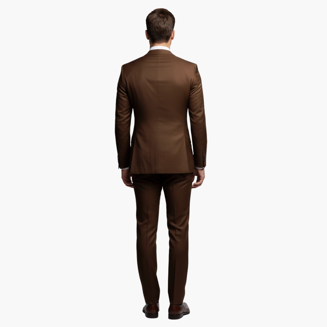 Men's Slim Fit Two-Piece Suit Set-Metro Lane Plaza