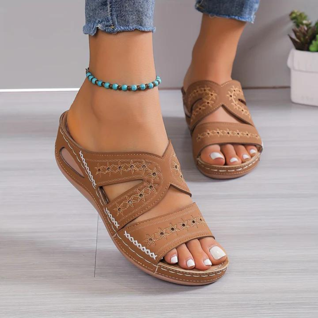 Soraya | Stylish Comfortable Orthopedic Sandals for Women-Metro Lane Plaza