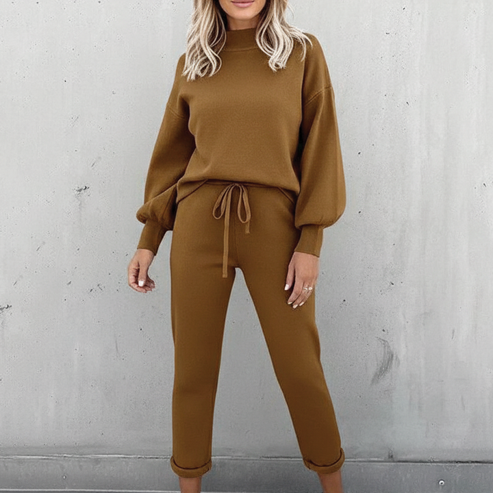 Abigail | Women's Two Piece Lounge Set for Comfort and Style-Metro Lane Plaza