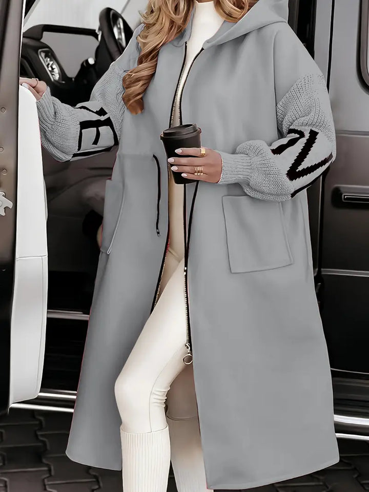 Women's Elegant Hooded Coat