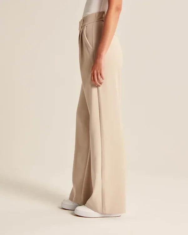 Thirza | Women's Stylish Flared Pants for Everyday Wear-Metro Lane Plaza