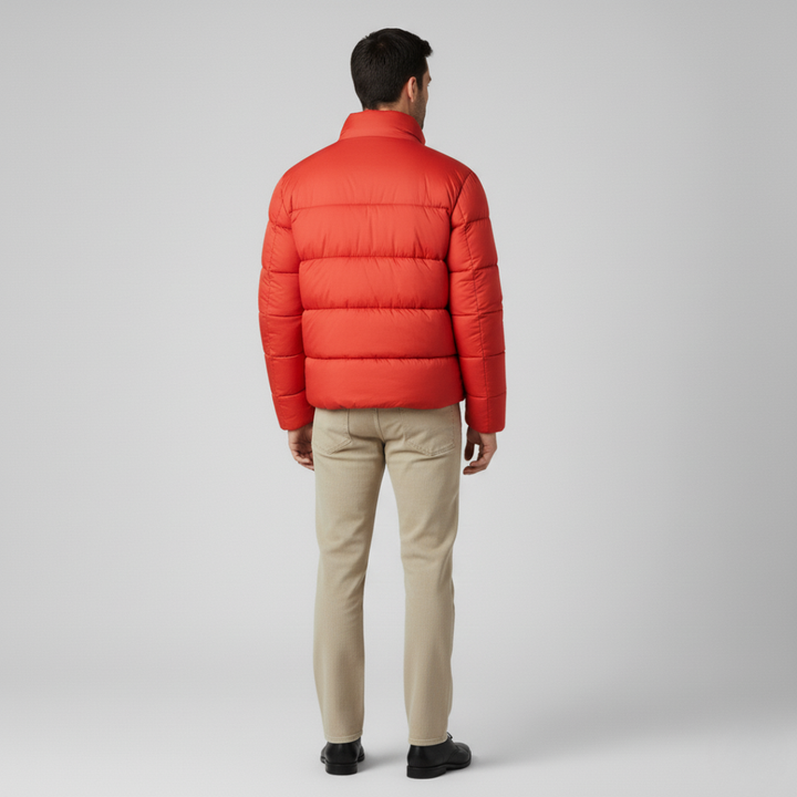 Logan | Men's Classic Puffer Jacket-Metro Lane Plaza