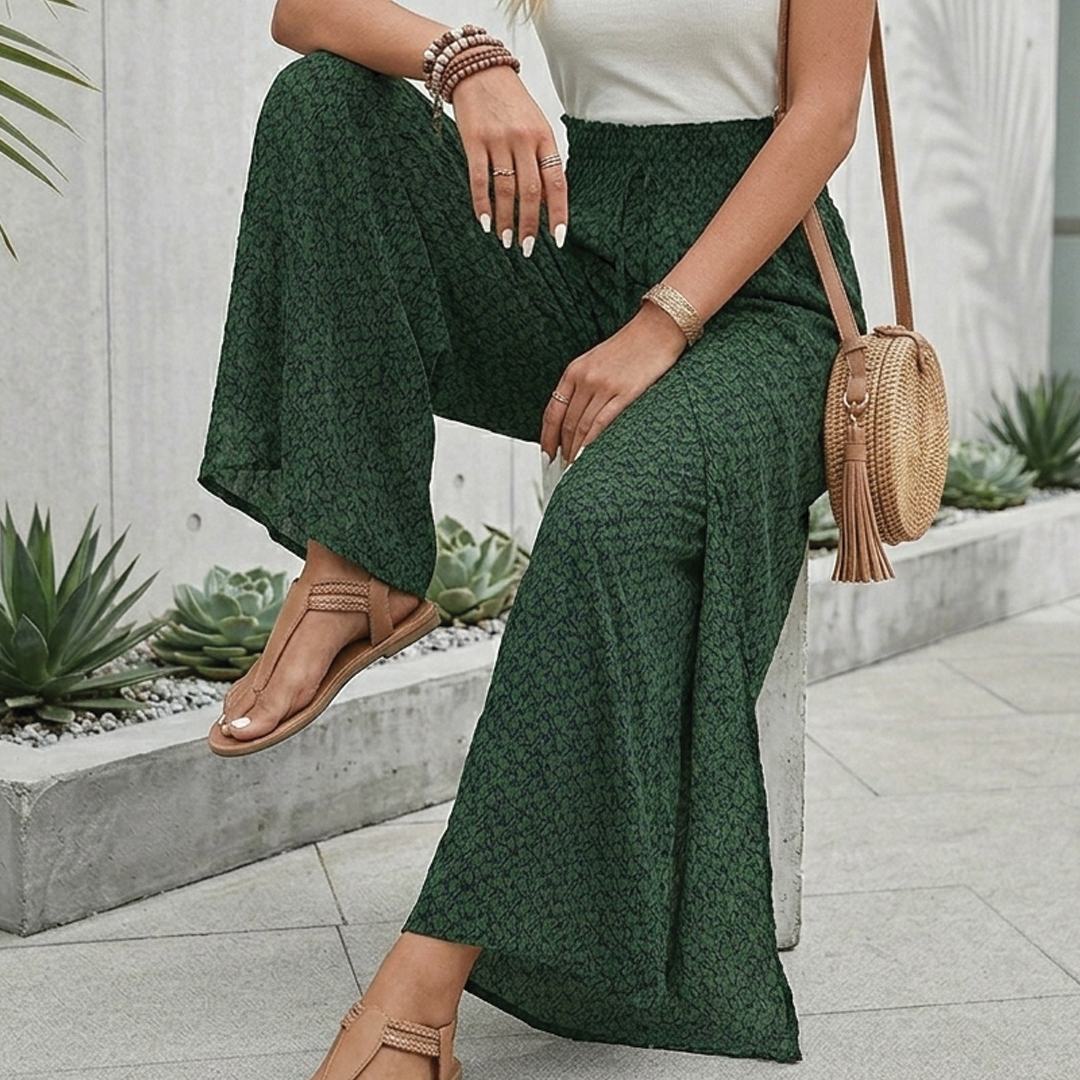 Carolyn | Women's Wide-Leg Trousers for Stylish Comfort-Metro Lane Plaza