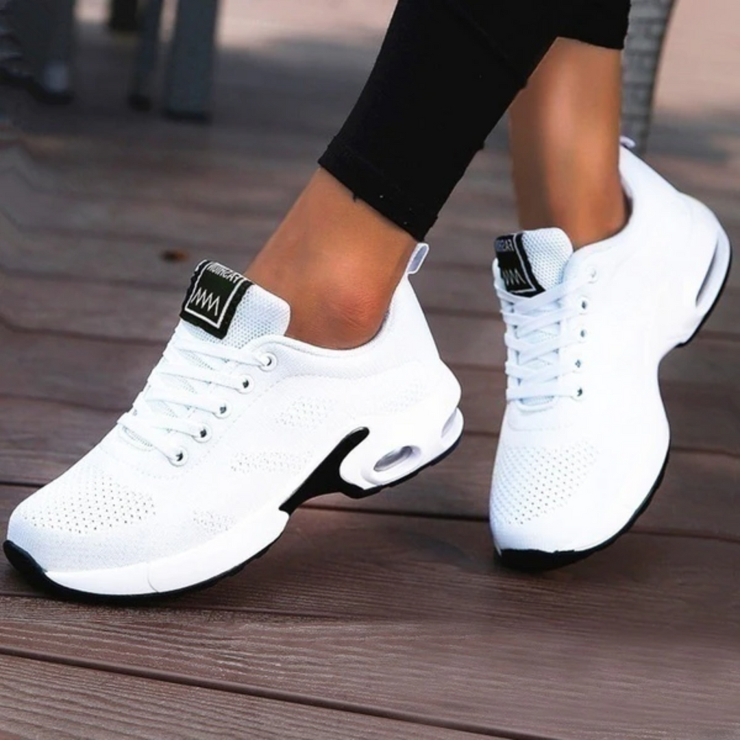 Sophia | Women's Lightweight Walking and Work Sneakers with Air Cushion-Metro Lane Plaza