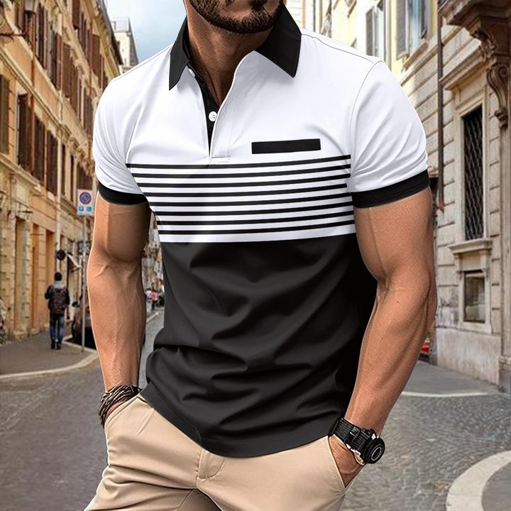 Jacob | Men's Casual Polo Shirt-Metro Lane Plaza