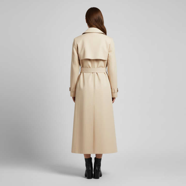 Olivia | Women's Classic Trench Coat-Metro Lane Plaza
