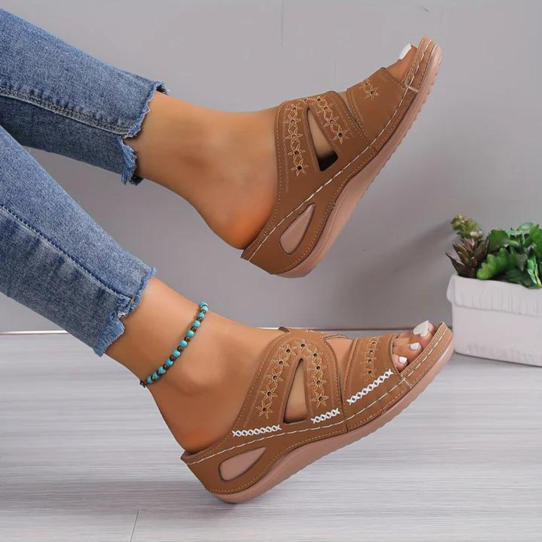 Soraya | Stylish Comfortable Orthopedic Sandals for Women-Metro Lane Plaza
