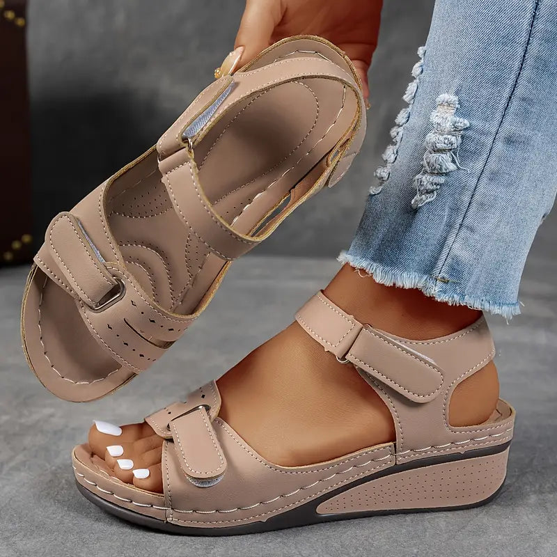 Sophia | Women's Elegant Lift Orthopedic Sandals-Metro Lane Plaza