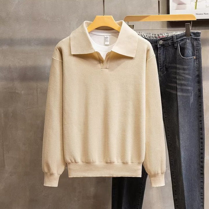 Men's Classic Polo Sweater