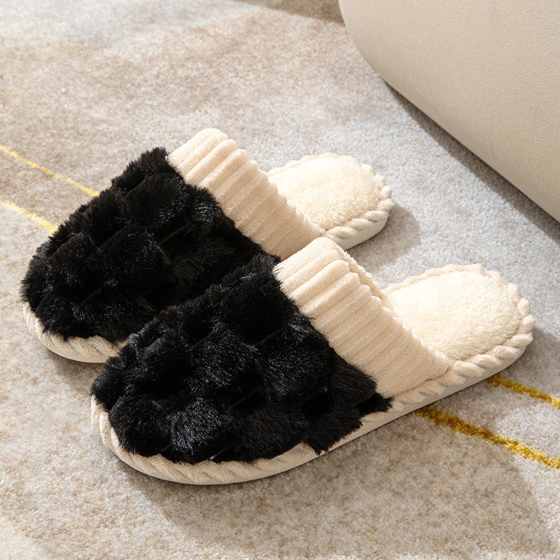 Nova | Women's Cozy Plush Slippers with Non-Slip Sole-Metro Lane Plaza