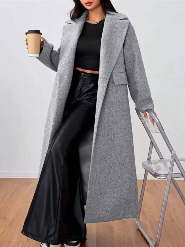 Long manteau oversize pour femme