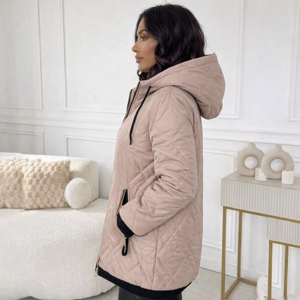 Cappotto lungo da donna dall'eleganza senza sforzo