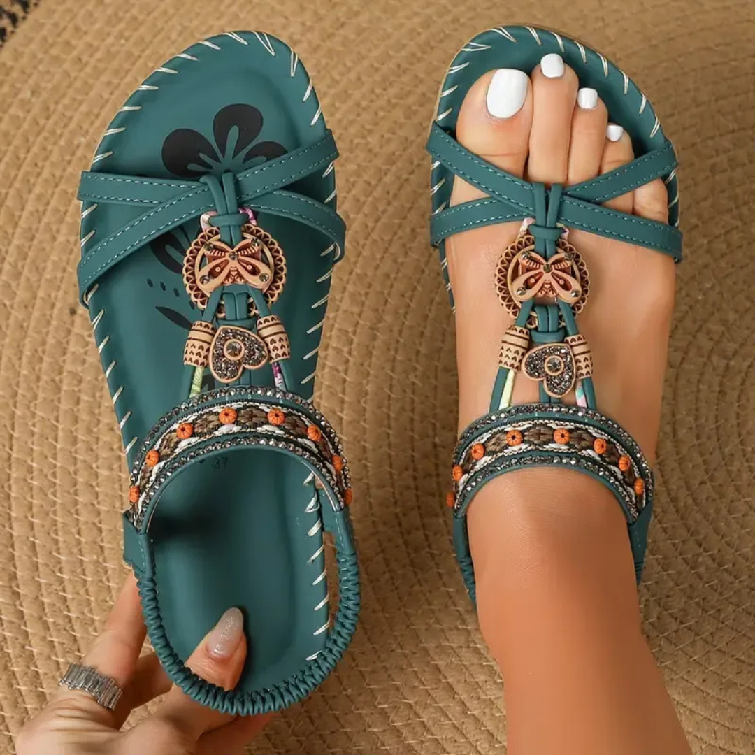 Solmira | Women's Comfortable & Lightweight Orthopedic Sandals-Metro Lane Plaza