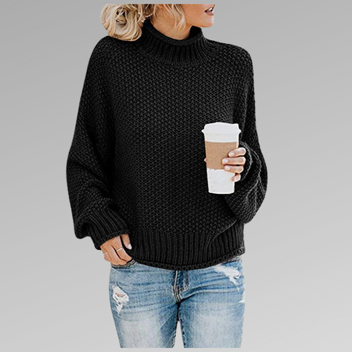Women's Comfortable Timeless Knitted Sweater-Metro Lane Plaza