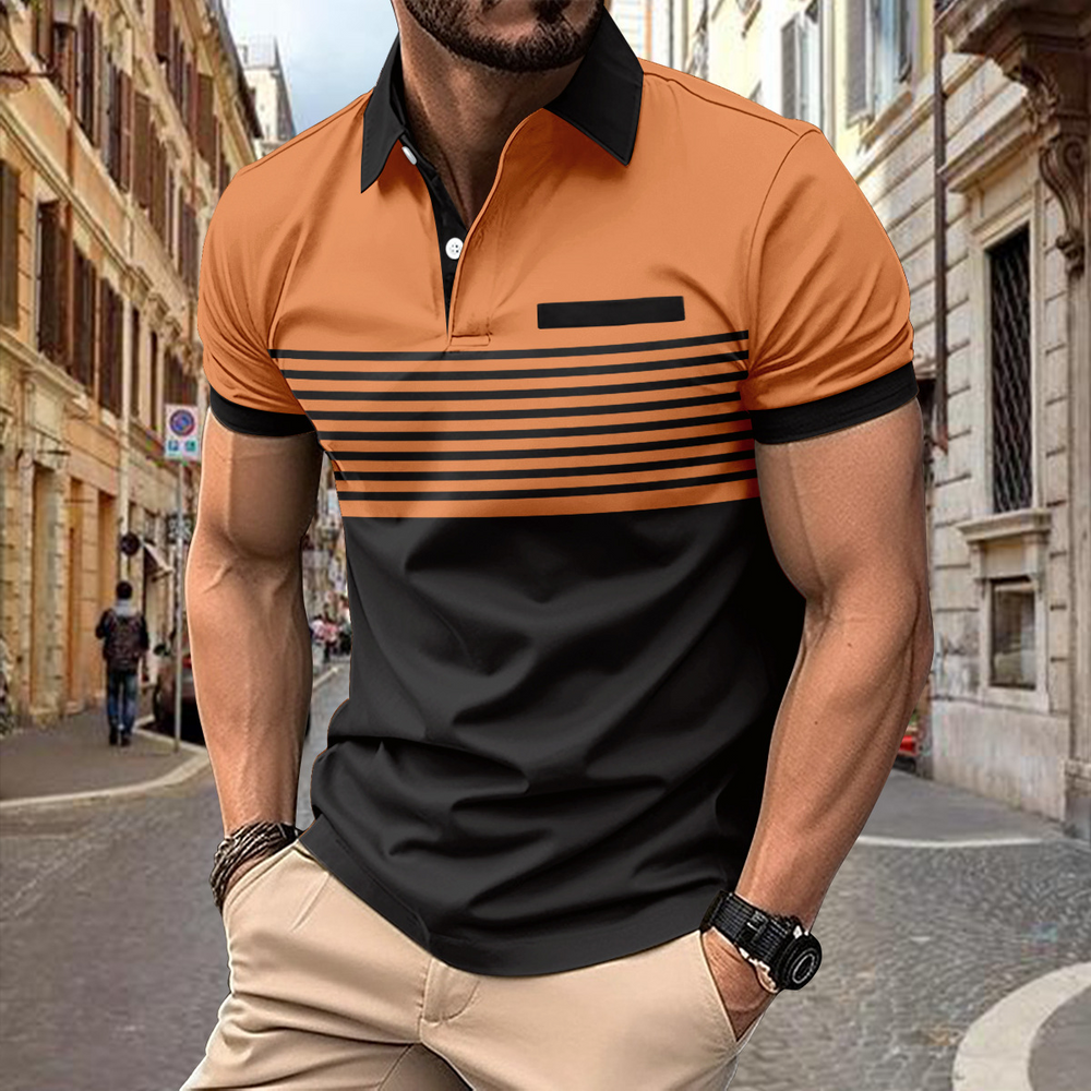 Jacob | Men's Casual Polo Shirt-Metro Lane Plaza